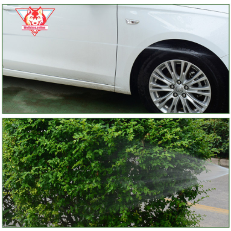 Vòi xịt rửa thông minh làm sạch mọi thứ bằng nước áp lực cao với nhiều chế độ