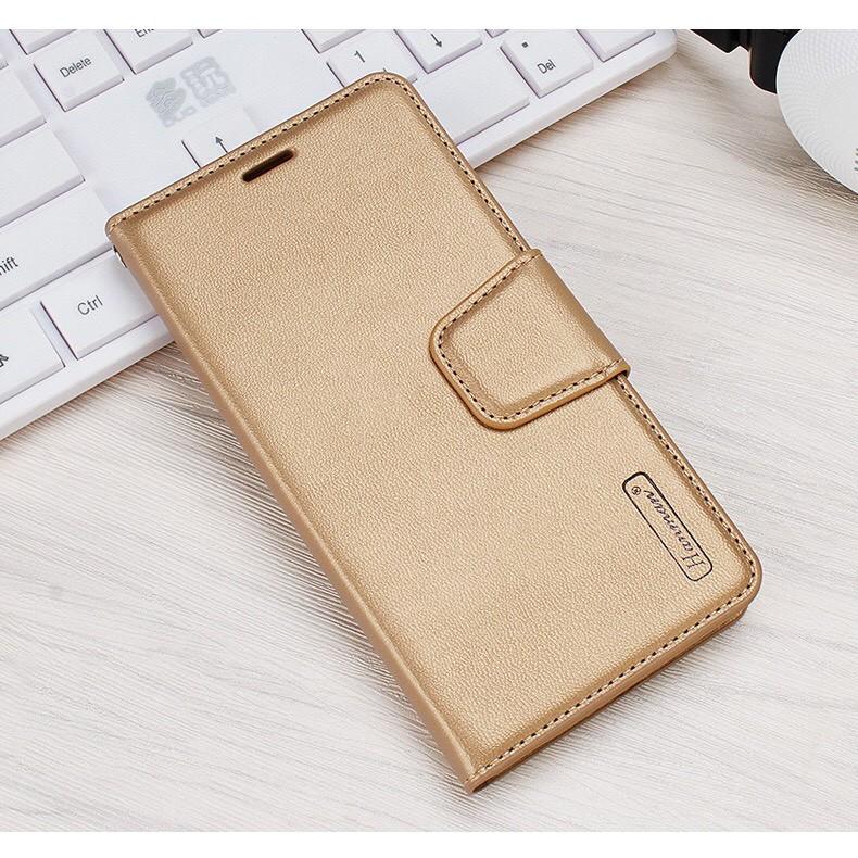 Bao da Samsung Galaxy A21s dạng ví hiệu hanman, kiểu sáng sang trọng tiện lợi