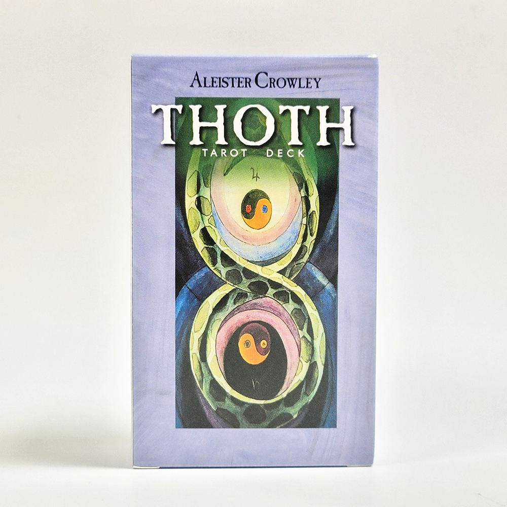 [Size Gốc] Bộ Bài Thoth Tarot 78 Lá Bài 7x12 Cm Đá Thanh Tẩy