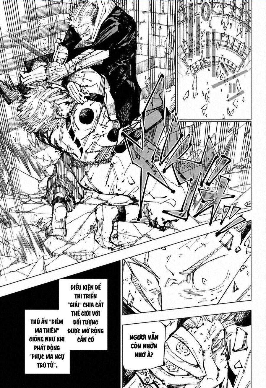 jujutsu kaisen - chú thuật hồi chiến chapter 255 16