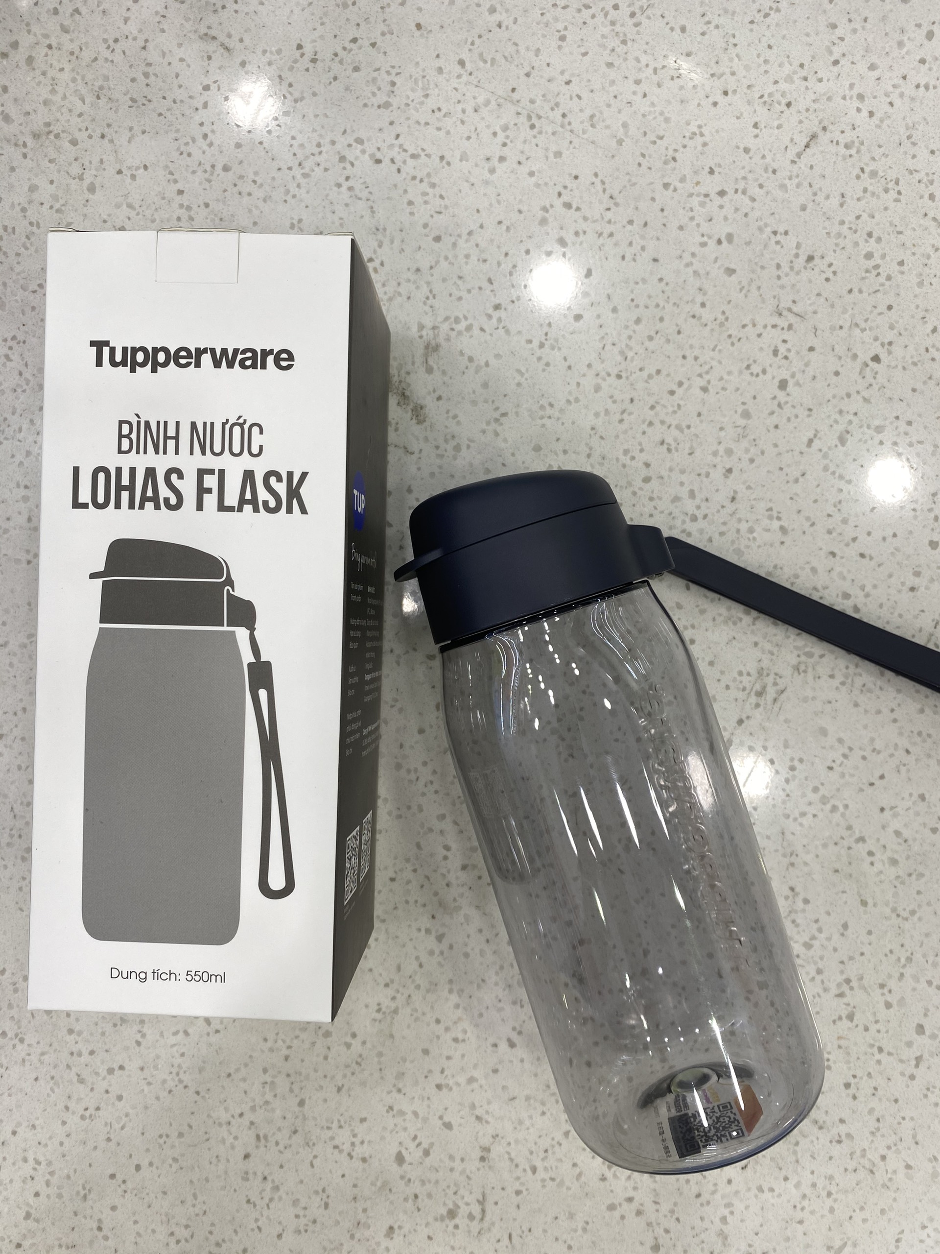 Bình Nước Tupperware Lohas 550ml