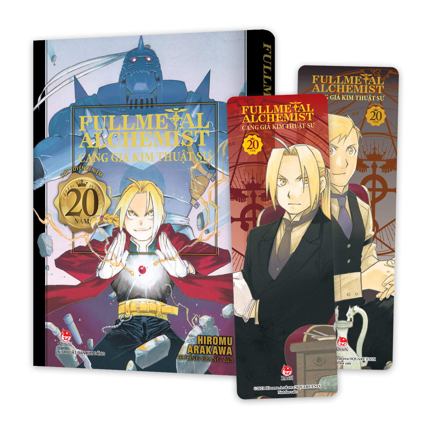 Sách Fullmetal Alchemist - Cang Giả Kim Thuật Sư - Hợp Tuyển Kỉ Niệm 20 Năm [Tặng Kèm 02 Bookmark Nhựa Trong]