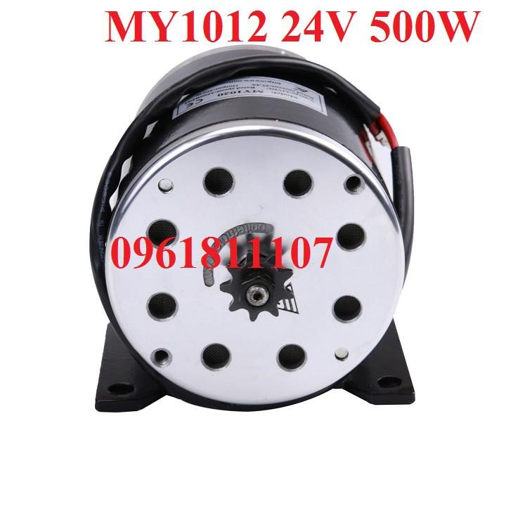 Motor 24V 500W độ bơm hơi hoặc xe