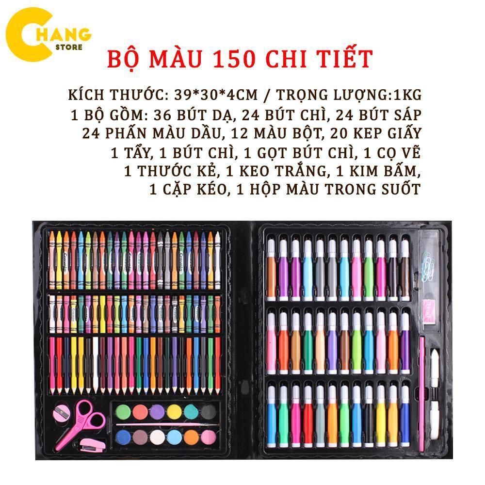 Hộp Màu 151 Chi Tiết Cho Bé