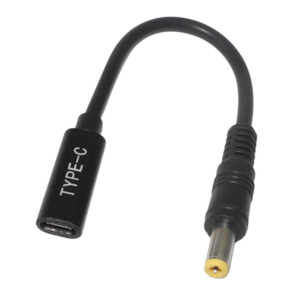 5525  To Type-C Straight With PD Laptop Adapter Power Charger Connector