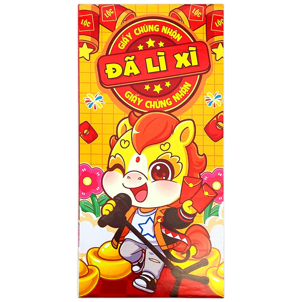 Bộ 6 Bao Lì Xì Tết Bính Ngọ 2026 - Teenage - Mẫu 47