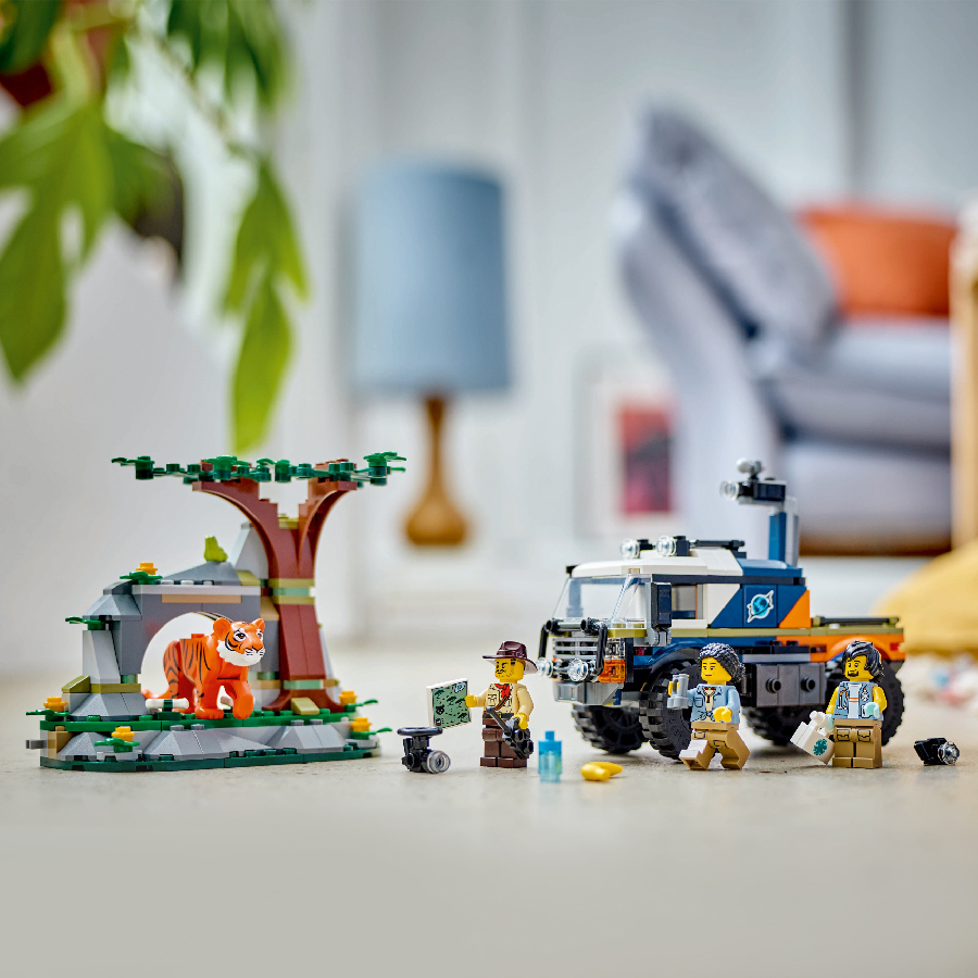 Đồ Chơi Lắp Ráp Xe Địa Hình Cứu Hộ Động Vật LEGO CITY 60426 (314 chi tiết)