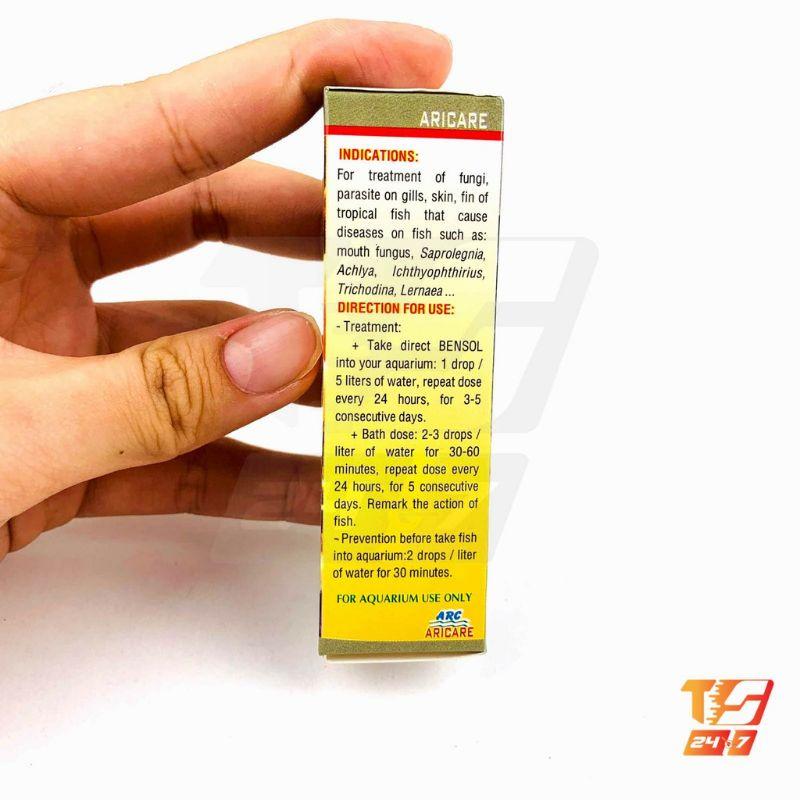Dung dịch phòng nấm Bensol 30ml - Sử dụng cho cá cảnh