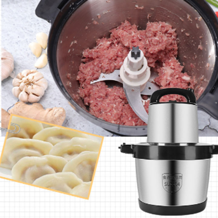 Máy Xay Thịt DORON Cối Inox 304 Dung Tích 6 Lít Công Suất Lớn Cực Mạnh- Hàng Chính Hãng