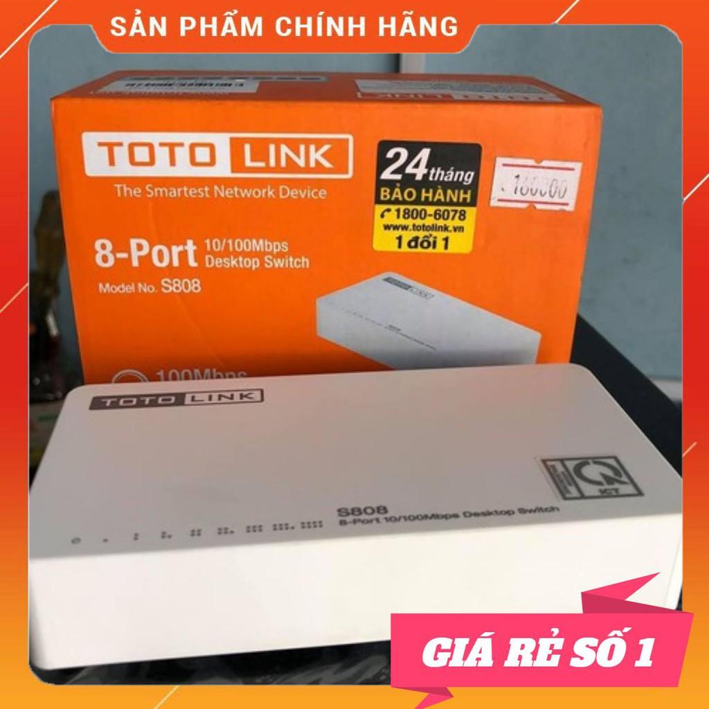 Bộ chia mạng Totolink 8 Cổng cao cấp - Hàng Chính Hãng