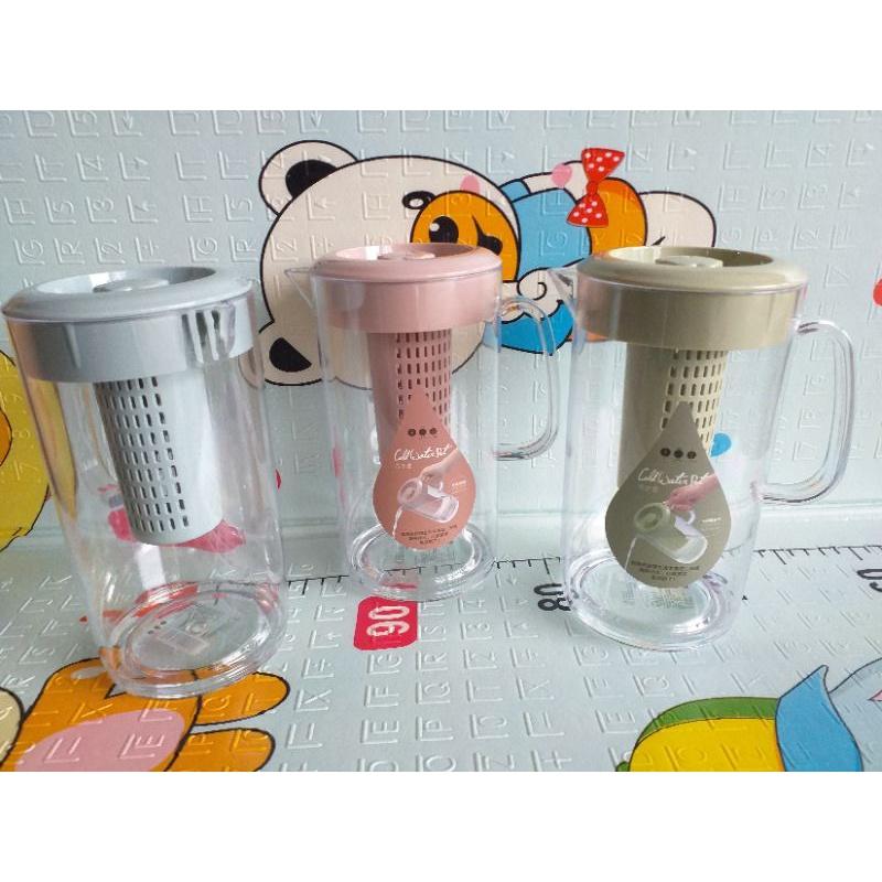 Ca nước nhựa PP chịu nhiệt 1700ml - Có quả lọc