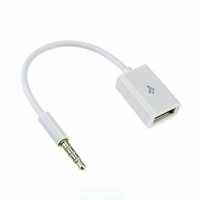 Cáp chuyển đổi âm thanh đầu cắm 3.5mm sang cổng USB 2.0