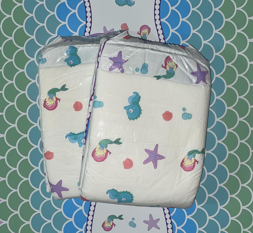 Mới Nàng Tiên Cá Công Chúa Abdl Tã Ddlg Tã Người Lớn Thế Giới Đại Dương Nam Nữ Trưởng Thành Tiểu Tiện Hấp Thụ Cao Tã M/8 Cái