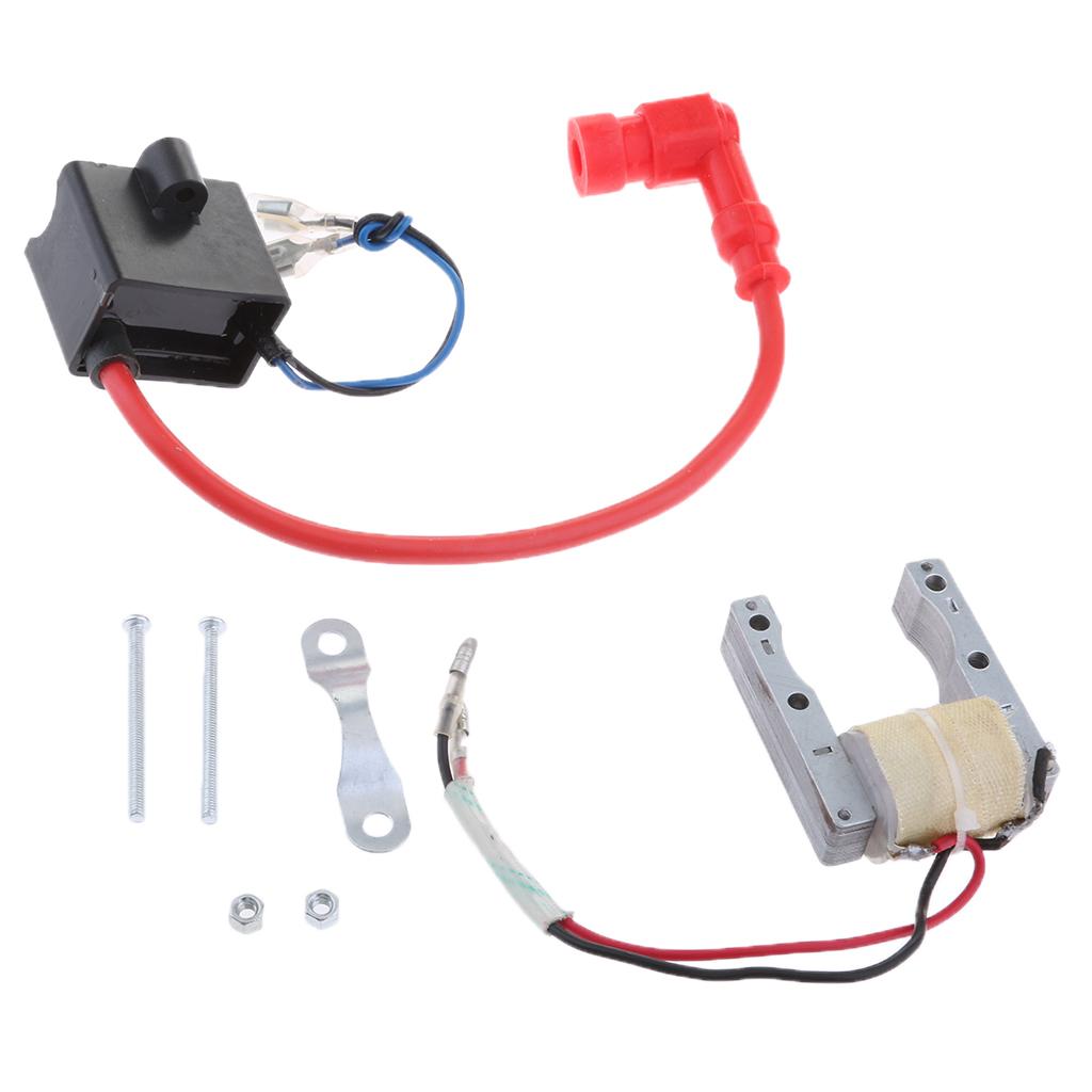 CDI Ignition Coil Magneto For 50cc 60cc 66cc 80cc 2-Stroke Motorbike