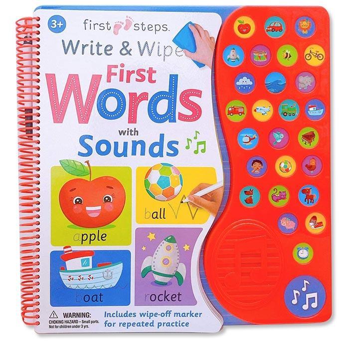 Write and Wipe First Words with Sound
