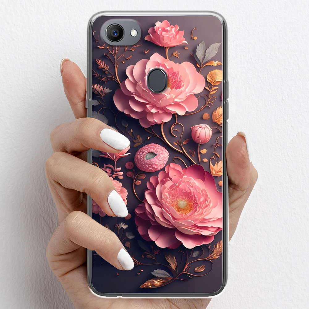 Ốp lưng cho Oppo F7, Oppo F7 Youth nhựa TPU mẫu Hoa hồng