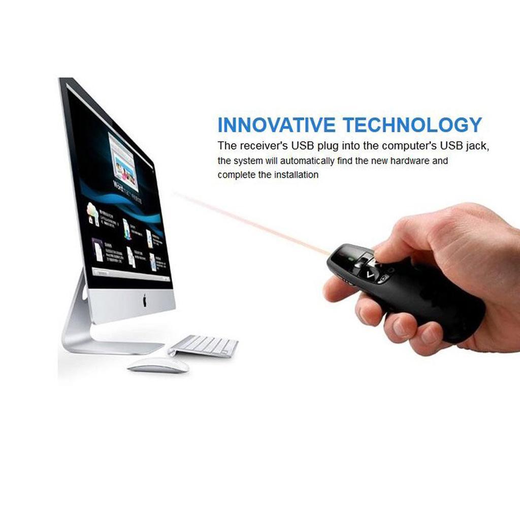 Handheld Wireless Presenter Power point Presentation Remote Control Clicker