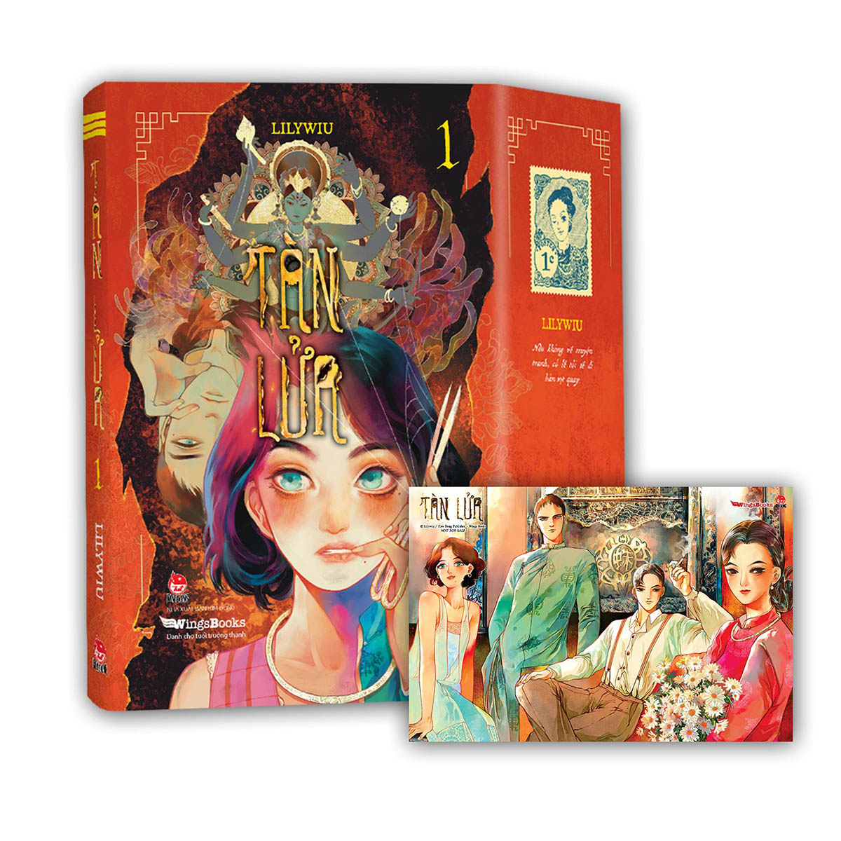 Tàn Lửa - Tập 1 [Tặng Kèm Postcard]