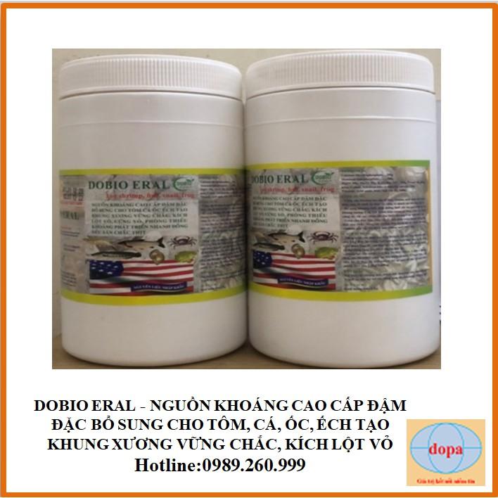 OBIO ERAL - NGUỒN KHOÁNG CAO CẤP ĐẬM ĐẶC BỔ SUNG CHO TÔM, CÁ, ỐC, ẾCH TẠO KHUNG XƯƠNG VỮNG CHẮC, DOPA.COM.VN