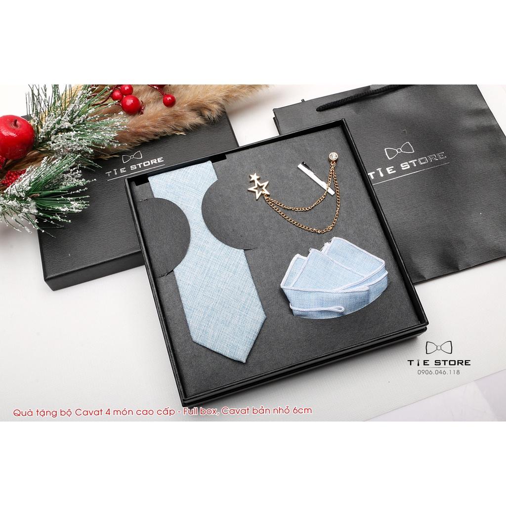 BỘ SET 4 PHỤ KIỆN CÀ VẠT - BỘ QUÀ TẶNG