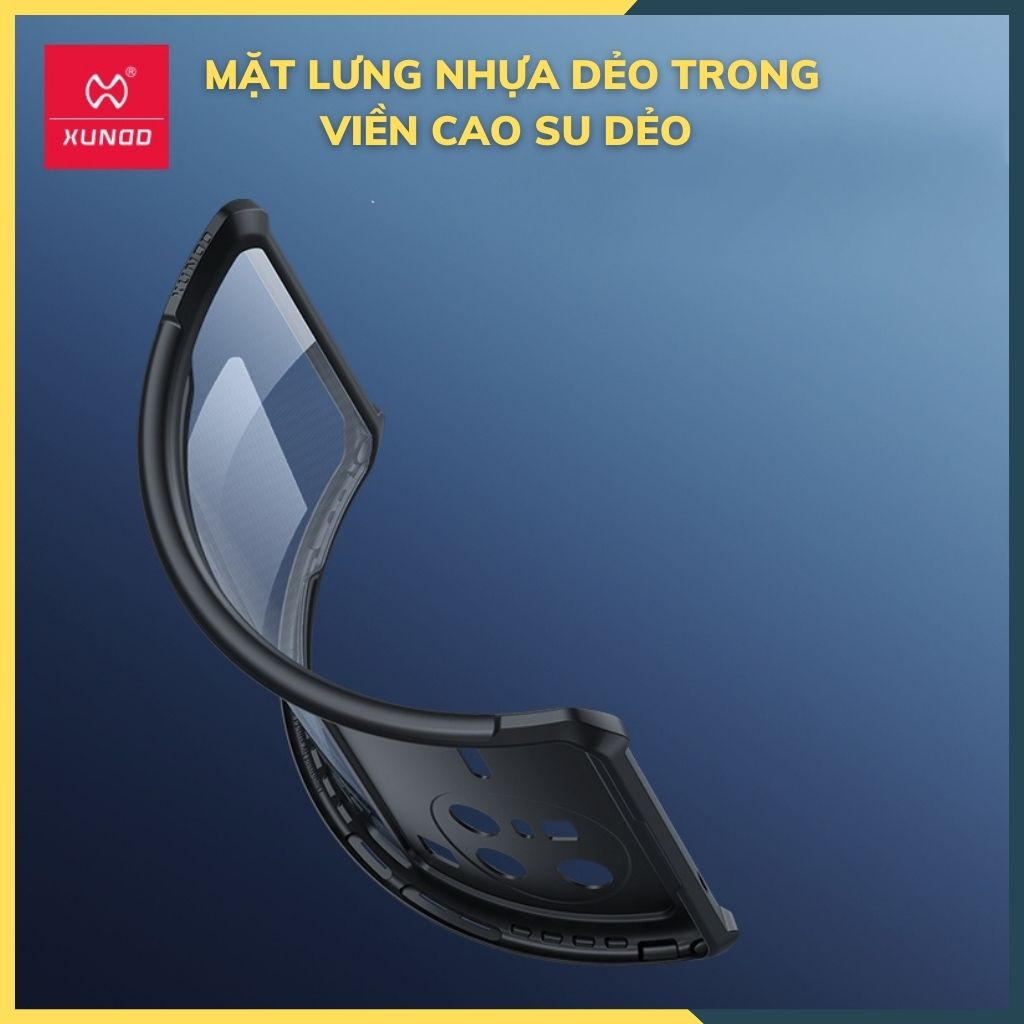 Ốp lưng chống sốc XUNDD cho vivo x80 pro bảo vệ camera - hàng nhập khẩu