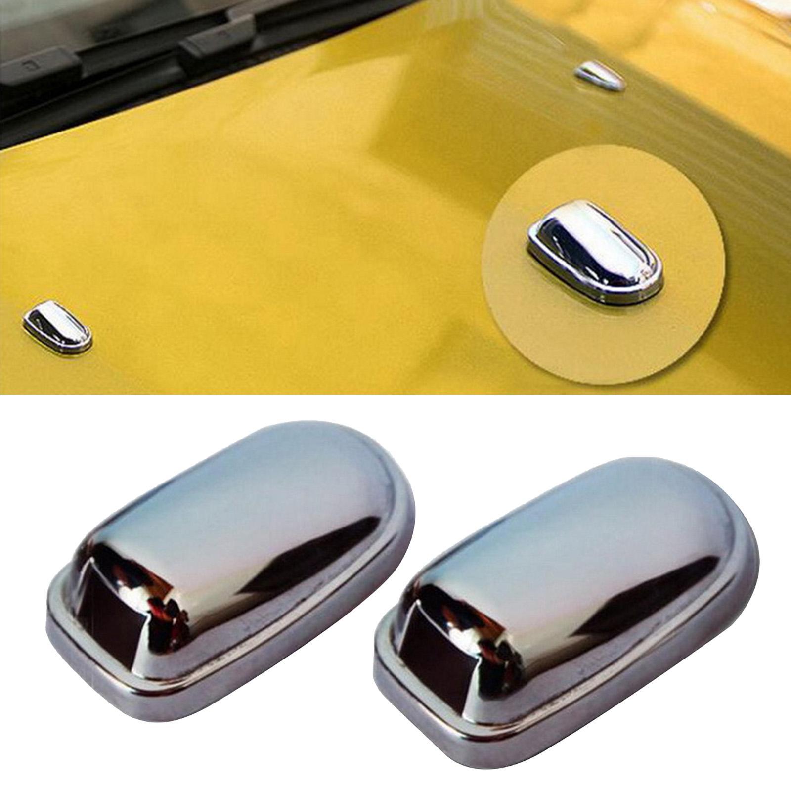 Automotive Chrome Windshield Washer Caps Fit for Ford Focus MK3 Direct Replaces