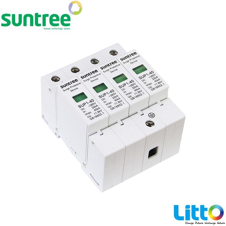 CHỐNG SÉT AC SUNTREE 4P 20KVA 385VAC, 420VAC - HÀNG CHÍNH HÃNG SUNTREE