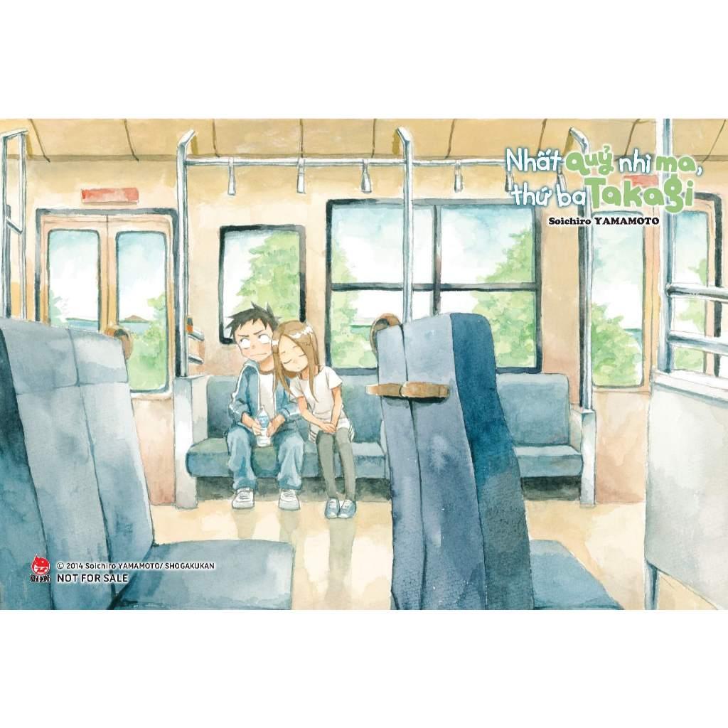 Truyện tranh Nhất quỷ nhì ma, thứ ba Takagi - Tập 18 - Tặng kèm Postcard - NXB Kim Đồng