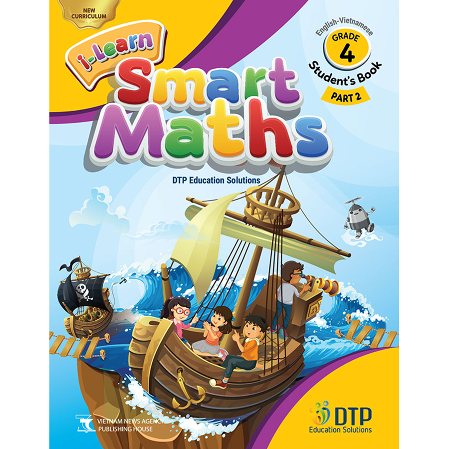 [Hàng thanh lý miễn đổi trả] i-Learn Smart Maths Grade 4 Student's Book Part 2 (ENG-VN)