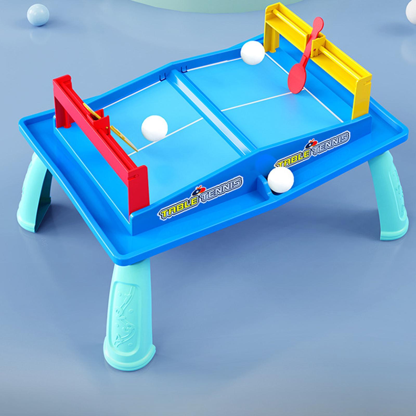 Games  Pong Table Educational Toys Portable for Gift Girls Blue