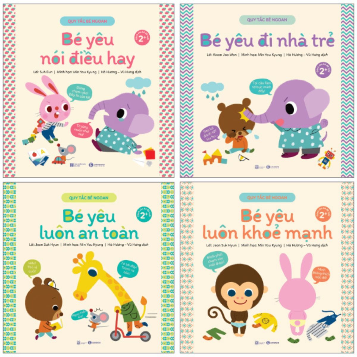 Combo Sách Quy Tắc Bé Ngoan