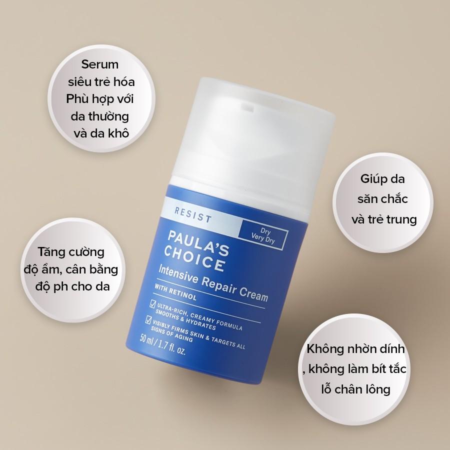 Kem dưỡng ẩm siêu cao cấp chứa Retinol Resist Intensive Repair Cream