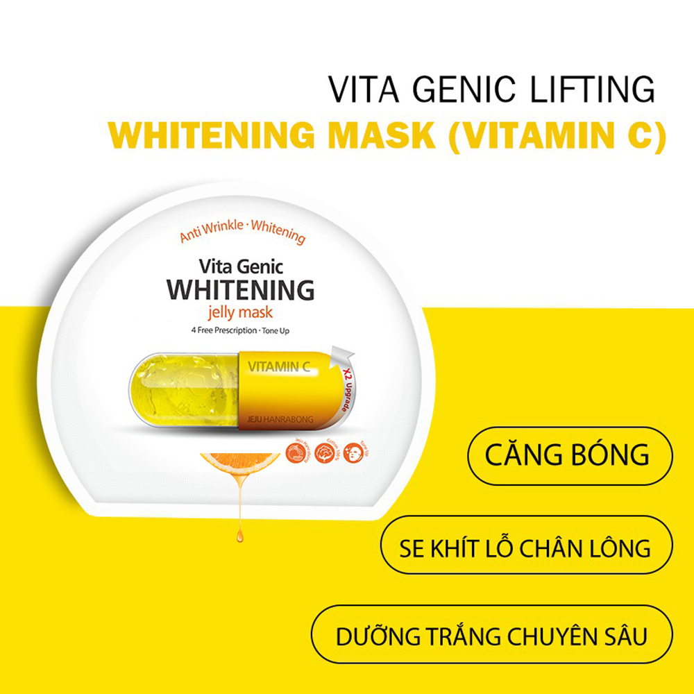 Combo 10 miếng Whitening Vitamin C, Cocktail Brightening và Super Glutathione Bright 30ml x 10