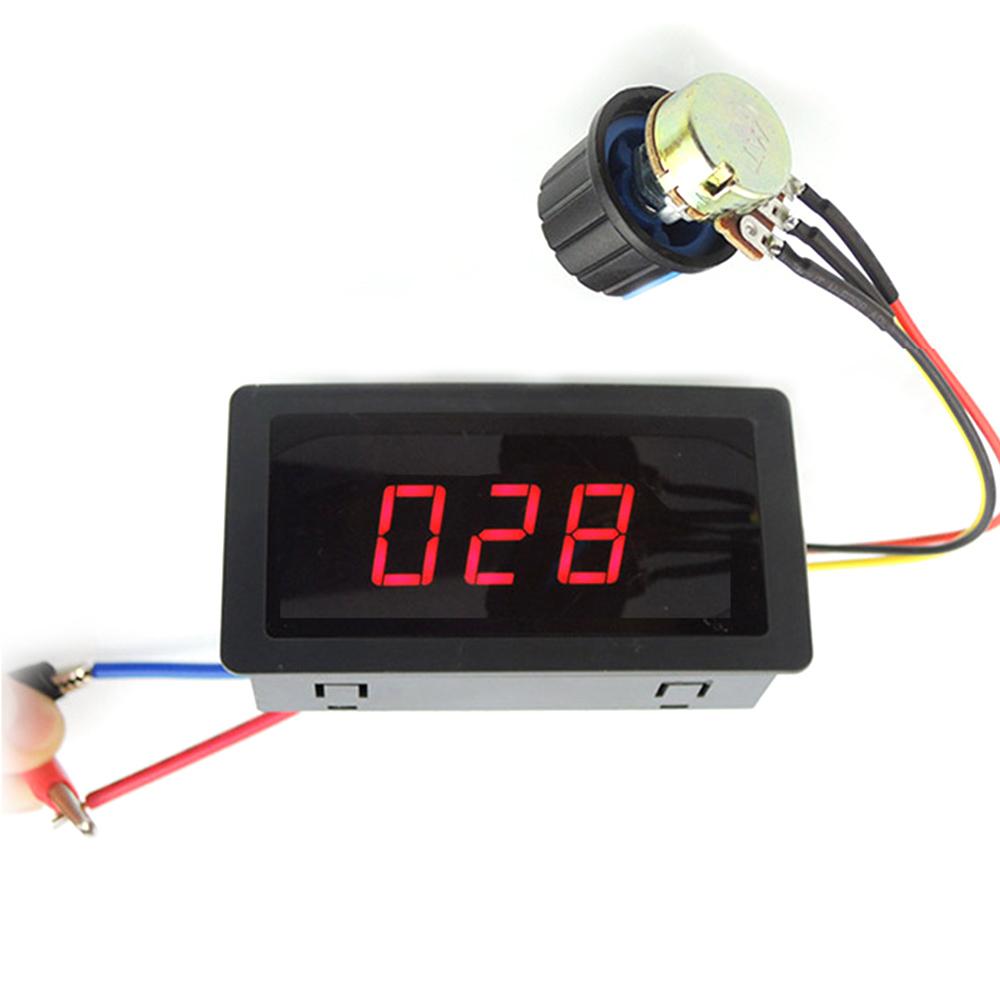 Direct-Current Speed Controller 24V Digital dc Motor Speed Regulator PWM Stepless Speed Control Switch