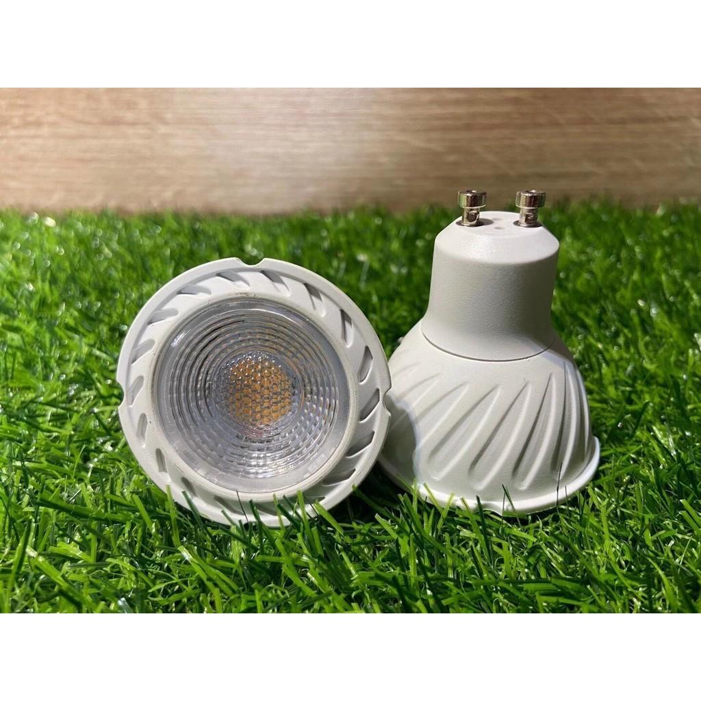 Bóng led 220V GU10 COB 6w ánh sáng vàng 3000K0