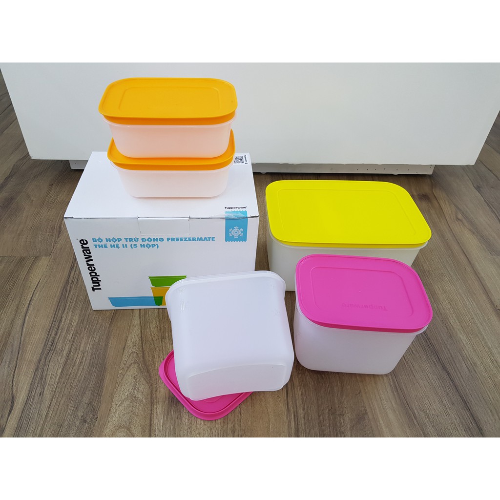 Bộ hộp trữ đông Freezermate thế hệ II Tupperware