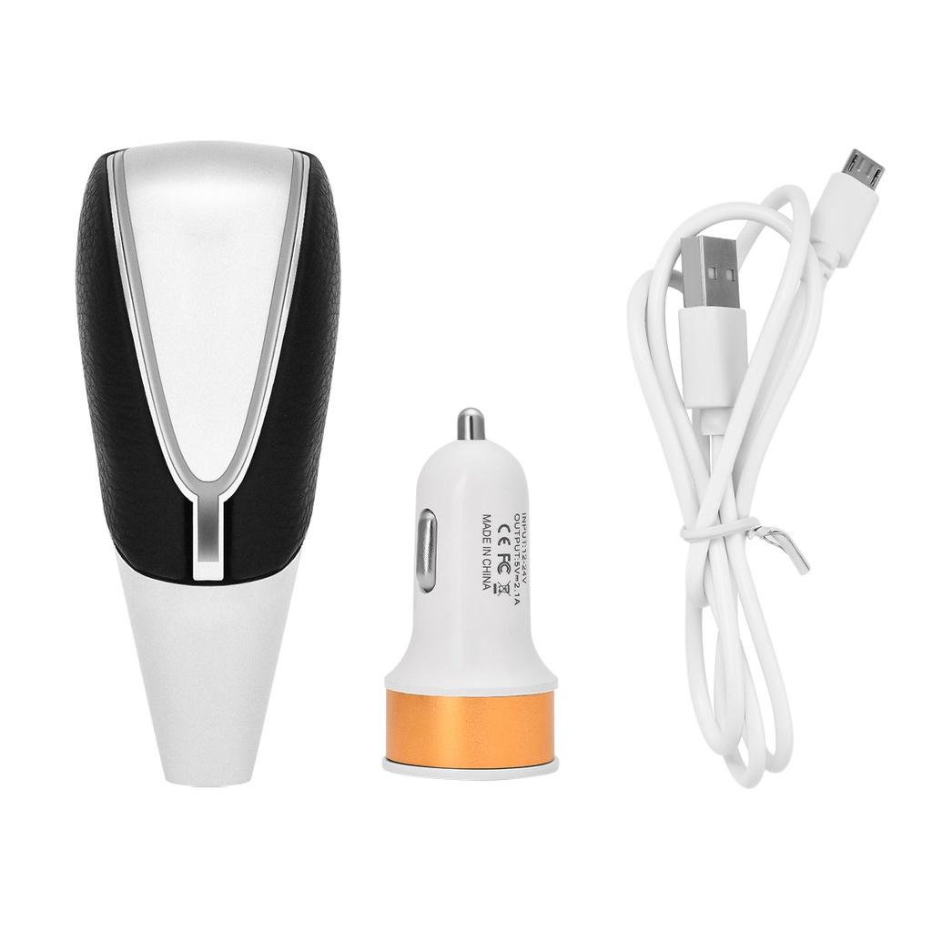 Đầu cần số xe hơi gắn đèn LED phát sáng