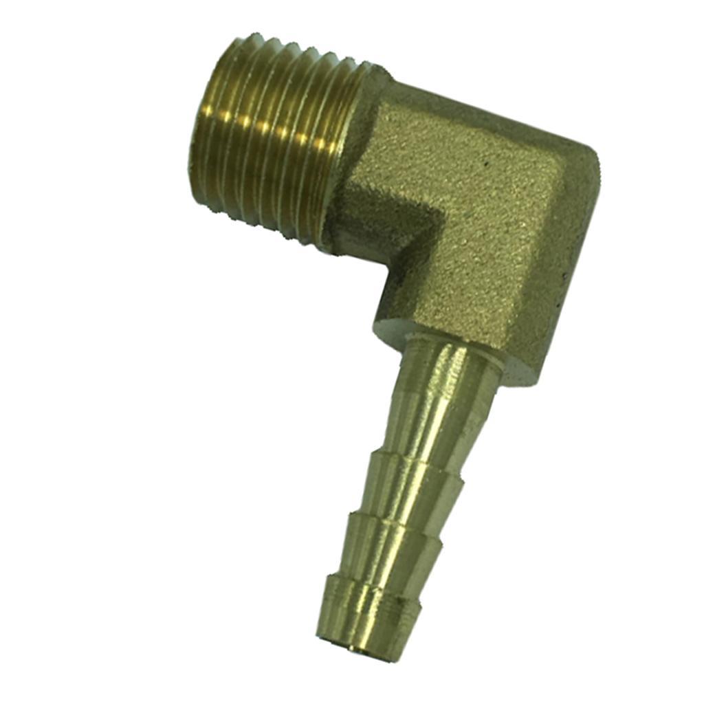DN8 Brass Elbow Hose Connector Hose Connector, Male Thread