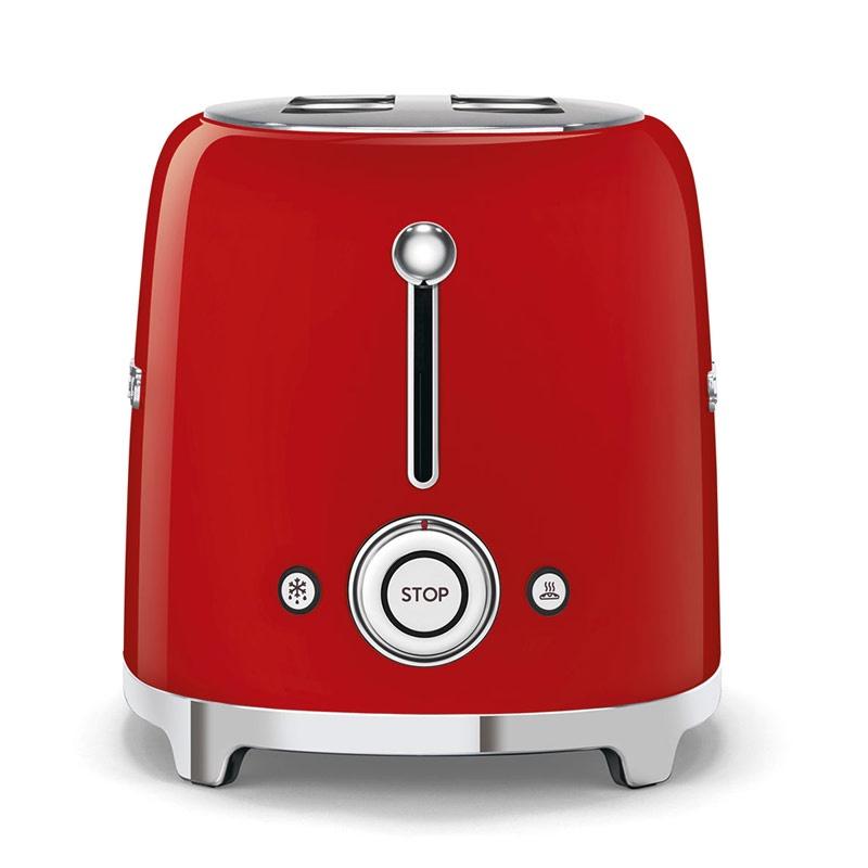 Máy nướng bánh mì Smeg màu đỏ TSF01RDEU 535.43.669 - Hàng chính hãng