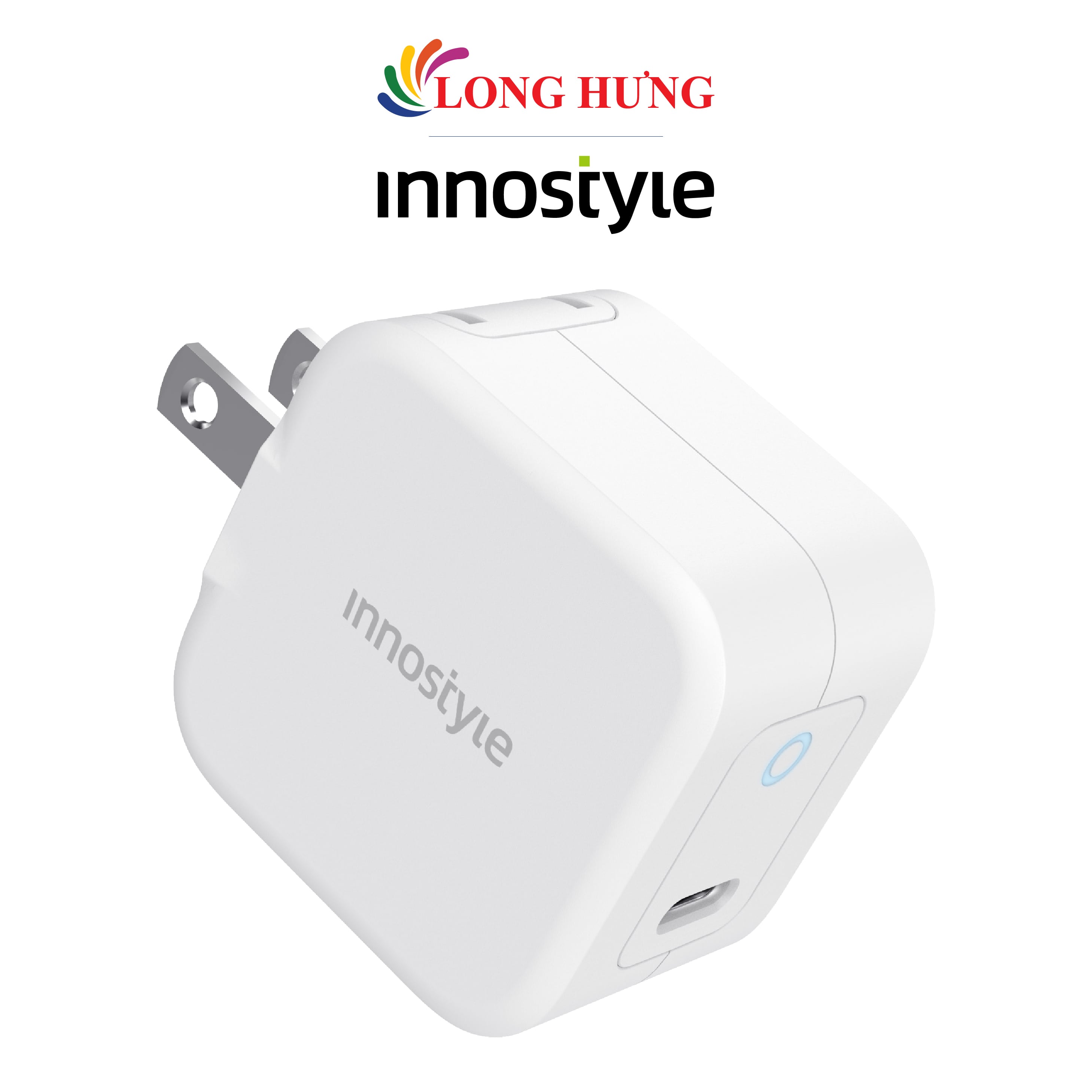 Cốc sạc Innostyle Minigo III 1Type-C PD20W IC20PDWHI - Hàng chính hãng