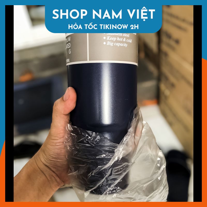 Bình Giữ Nhiệt Lưỡng Tính Nóng Lạnh Dung Tích Lớn Thiết Kế Hiện Đại