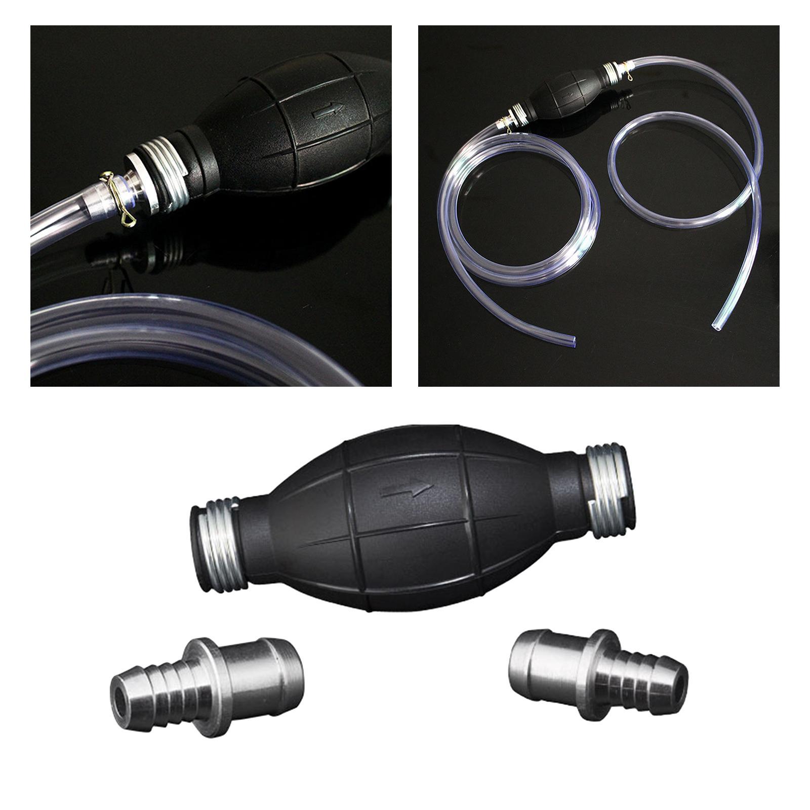 Gasoline Siphon Hose Pump Gas Transfer Fit for Water Gasoline Motorcycle