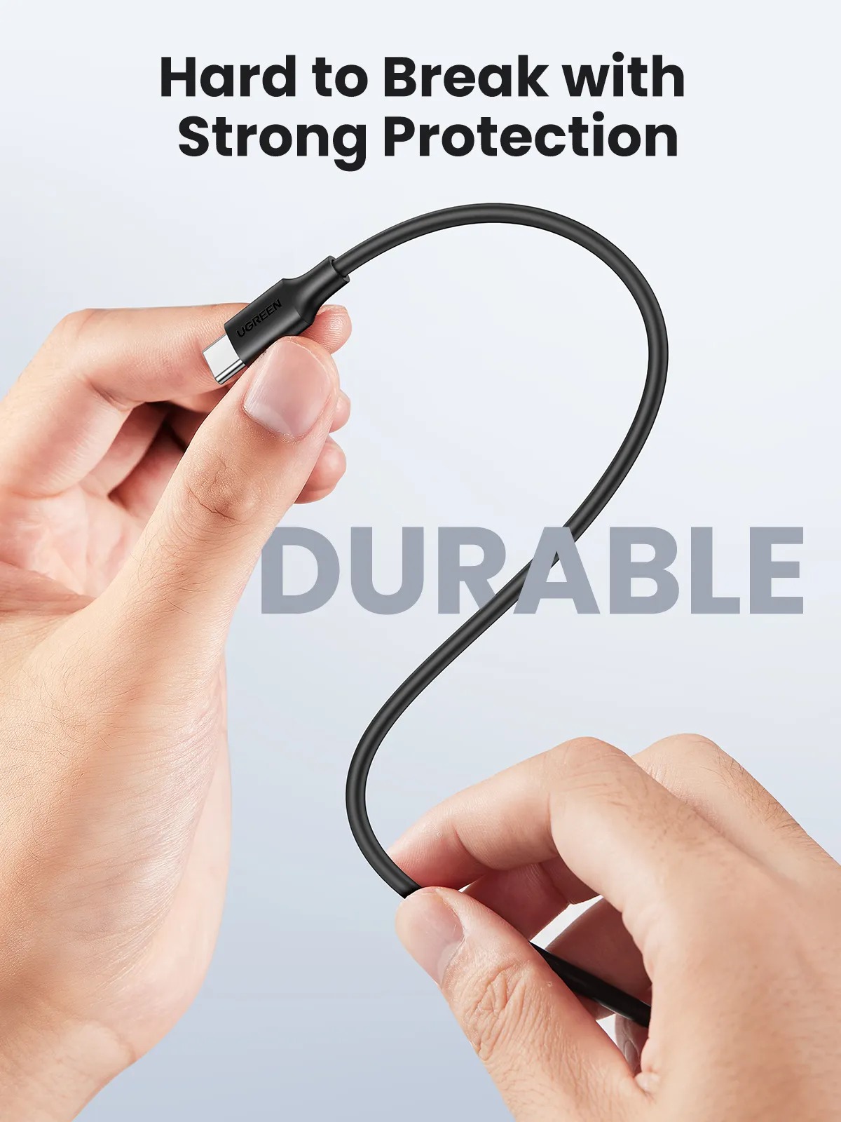 Dây cáp sạc nhanh Ugreen USB C to C - Hàng chính hãng