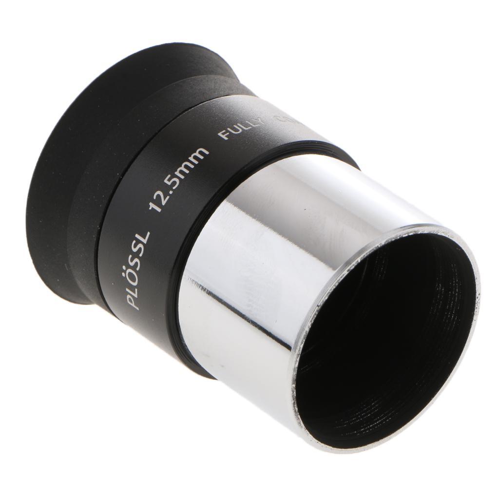12.5mm Plossl Telescope Eyepiece Lens Kit Set for 1.25inch Astronomy Filters