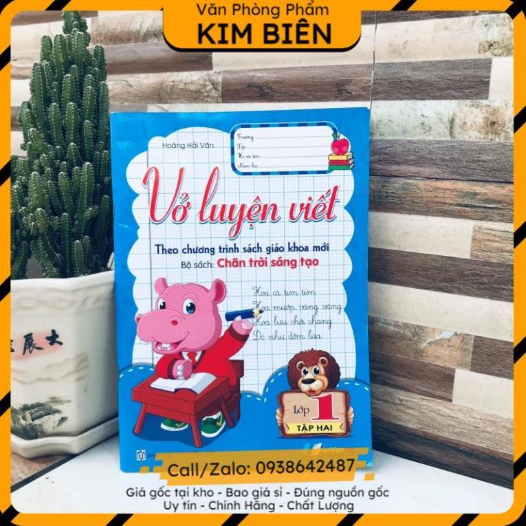 ️sỉ vpp,sẵn hàng️ VỞ LUYỆN VIẾT CHỮ ĐẸP THEO CHÂN TRỜI SÁNG TẠO{SIÊU HOT} - VPP Kim Biên