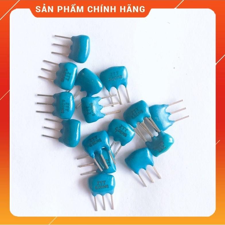 HOTThạch Anh 3 Chân 6 Mhz Chân Cắm Loại Tốt