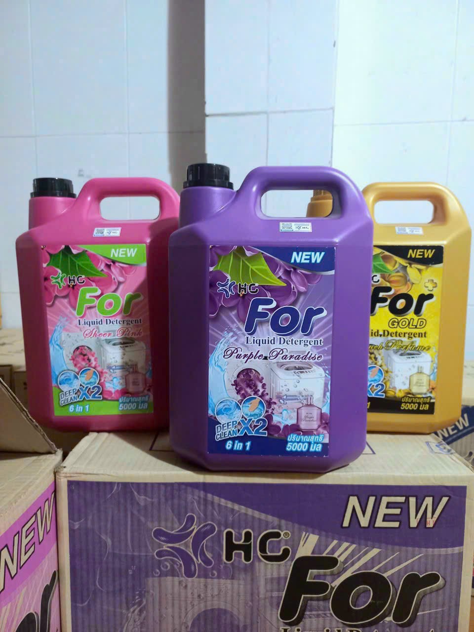 Nước Giặt HC For Can 5000ml