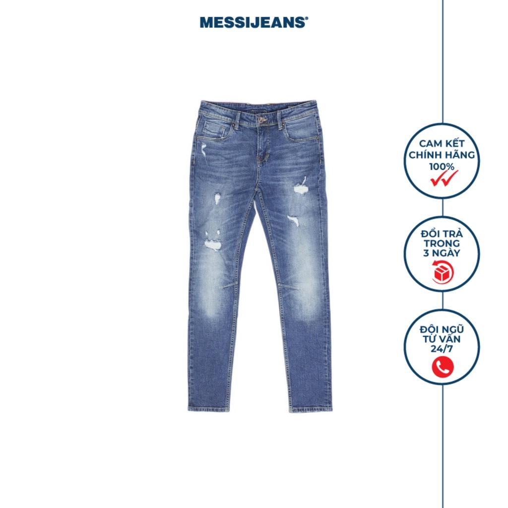 Quần jeans nam ống ôm MESSI SJM-819-18