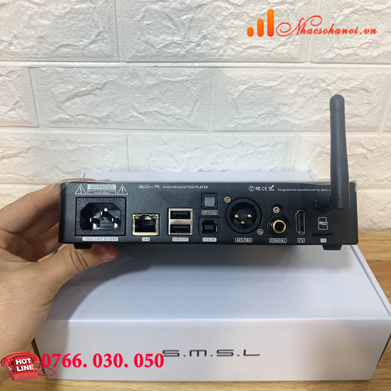 MUSIC SERVER SMSL SD-9 ĐỌC FULL Ổ CỨNG 4T - Hàng Chính Hãng