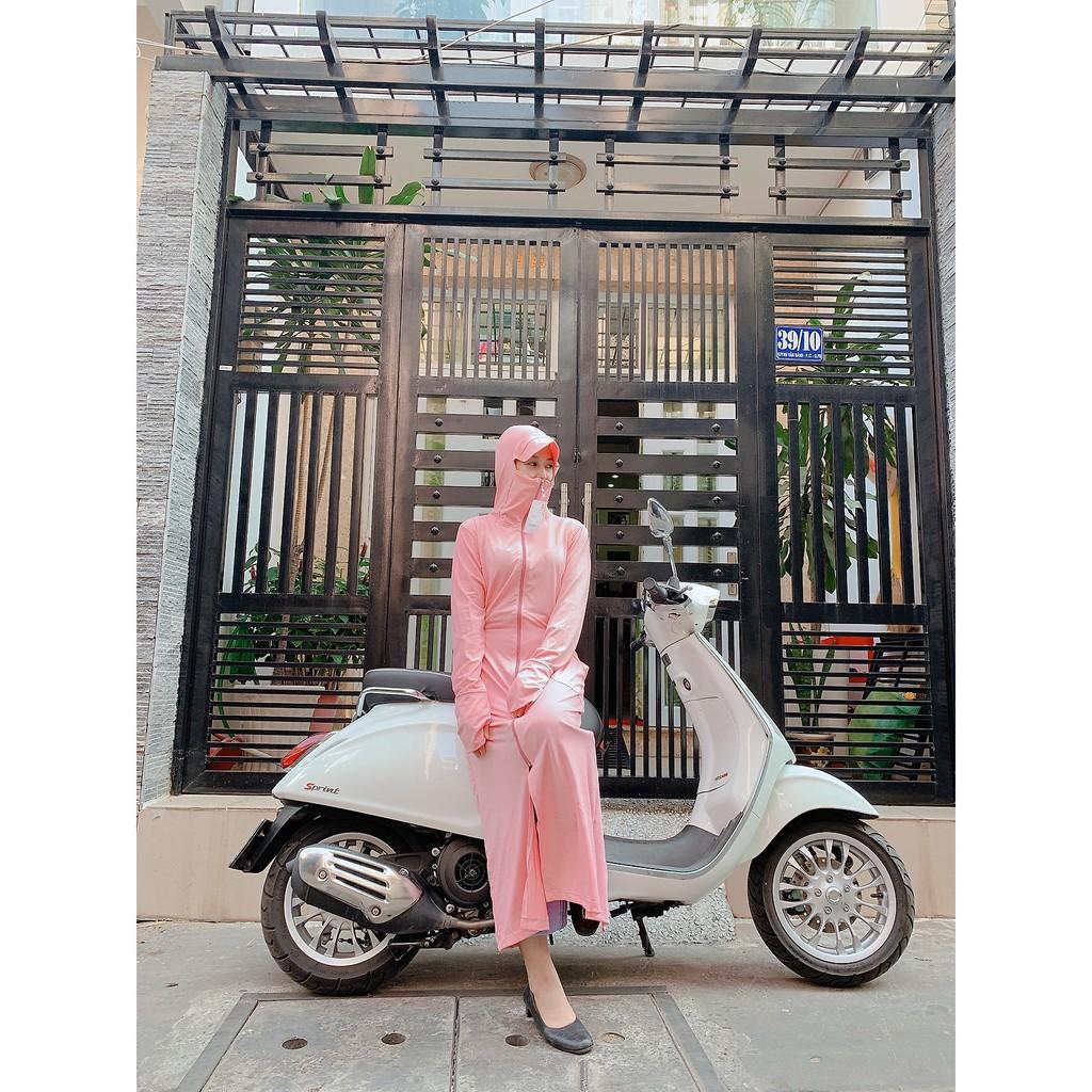 Áo choàng nắng thông hơi kim cương cho bạn nữ ( Loại đẹp)